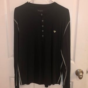 True Religion Long Sleeve Button Up T. NEW no tag